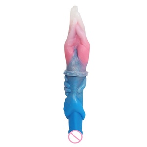LUUK119 Liquid Silicone Imitated Realistic <b>Dildo</b> Handjob Erotic Penis Lesbian Super Long Vagina Games Sex Toy for Women - Product Image 6