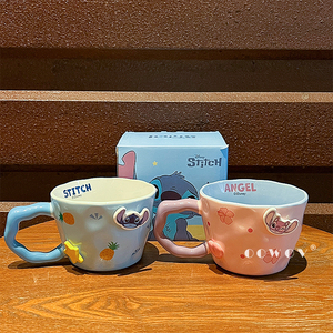 <span class=keywords><strong>Taza</strong></span> <span class=keywords><strong>de</strong></span> Cerámica <span class=keywords><strong>de</strong></span> 530 ml con Diseño <span class=keywords><strong>de</strong></span> <span class=keywords><strong>Stitch</strong></span> <span class=keywords><strong>de</strong></span> <span class=keywords><strong>Disney</strong></span>, <span class=keywords><strong>Taza</strong></span> Ecológica para Café, Ideal para Fiestas, Regalos Infantiles y Uso Doméstico - Product Image 6