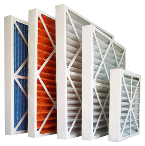MERV 8/11/13 four à courant alternatif plissé HVAC filtre à air de remplacement usine filtre à air à efficacité primaire personnalisé - Product Image 3