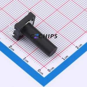 TSA12111-220B532BA Tactile Switch Through hole-4P,11.7x11.5mm Switch Single Pole Single Throw Round Button 2.8N 11.7mm - Product Image 1