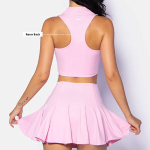 Custom Gewatteerde Sportbeha Tank Top Gym Fitness Shorts Tennisrokken Dames Golfrokken Met Korte Broek - Product Image 5