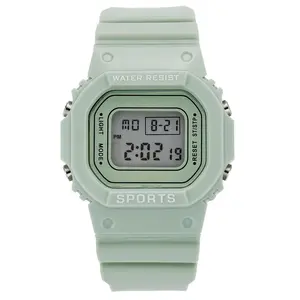 New Product Special Wholesale Korean New S quare Electronic Watch Sports Watch Unicorn Girl Watch Waterproof