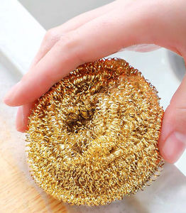 GR8 SAVE BRASS SCOURER 2 PACK 10G 15G 20G Estropajo de limpieza de cocina - Product Image 1