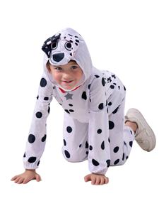 Costume de chien tacheté en fourrure pour enfants, adorable tenue de cosplay pour <span class=keywords><strong>Halloween</strong></span>, idéal pour les jeux de rôle et les spectacles - Product Image 5