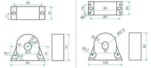 Sensor de Corriente de Equilibrio Magnético de Conversión Electromagnética Serie SITD para Regulador de Velocidad de Frecuencia Variable - Product Image 2