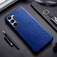 Coque classique en cuir PU 3in1 pour téléphone portable pour Samsung Galaxy S23 Ultra Plus 5G S23 + Soft TPU Hard PC