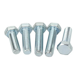 Vis hexagonales et écrous en acier inoxydable et en acier au carbone zingué noir/plat DIN933/DIN931 M12/<span class=keywords><strong>M13</strong></span> Classe 8.8 - Product Image 4