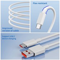 Câble USB Type C 6A 120W Hyper Turbo pour Xiaomi 17 15/14T Pro/12S Ultra/Pad 5 Redmi K90 Turbo5/Max Black Shark