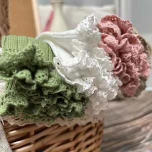 Gran oferta de fábrica, calcetines largos españoles <span class=keywords><strong>para</strong></span> niñas, <span class=keywords><strong>medias</strong></span> <span class=keywords><strong>para</strong></span> recién nacidos, calcetines largos, bonitos calcetines con volantes <span class=keywords><strong>para</strong></span> bebés y niñas pequeñas, calcetines hasta la rodilla con volantes - Product Image 6