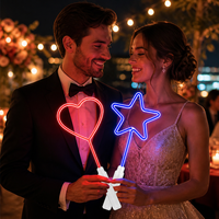 Baguette Magique LED Lumineuse Personnalisable avec Logo pour Enfants et Filles – Idéale pour Fêtes d'Anniversaire, Concerts, Carnavals et Scènes