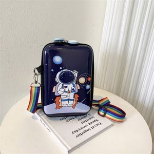 Custom New Fabric Large Capacity Cute Cartoon Girl Crossbody Bag <b>Hard</b> <b>Shell</b> One Shoulder Pencil <b>Case</b> Customized Color Protector - Product Image 3