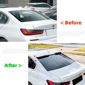 สปอยเลอร์หลังคาหลังสำหรับรถยนต์ BMW ซีรีส์ 3 G20 ปี 2019 2020 2021 2022 ซีดาน อุปกรณ์ตกแต่ง - Product Image 6