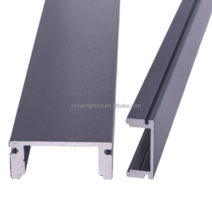 1707bw12p bán buôn bề mặt PC khuếch tán màu bạc ép đùn <span class=keywords><strong>LED</strong></span> Nhôm hồ sơ cho <span class=keywords><strong>LED</strong></span> tuyến tính ánh sáng nhà ở trang trí - Product Image 6