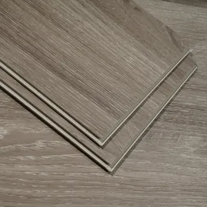 Uso comercial À Prova de Fogo Resistente Ao Calor Fácil & Instalação Rápida Zero Formaldeído Madeira Olhar Luxo Spc Vinyl Flooring