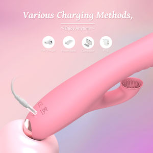 <span class=keywords><strong>2</strong></span> in 1 seks orgasme ganda G Spo stimulasi kelinci <span class=keywords><strong>Vibrator</strong></span> silikon medis klitoris mengisap dildo Wanita mainan dewasa untuk pasangan - Product Image 4