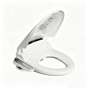 Siège de toilette à télécommande de luxe pour salle de bain moderne - Product Image 1
