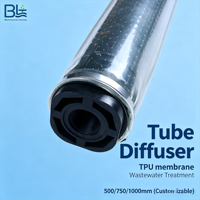Membrane d'aération en TPU à bulles fines 500/700/1000 mm, diffuseur d'aération pour le traitement des eaux usées, garantie 1 an, productivité 500 L/heure