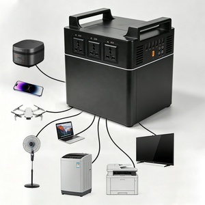 Portable 600w 1200w outdoor camping lifepo4 battery charging all in one <b>solar</b> <b>generator</b> rechargeable power station - Product Image 1