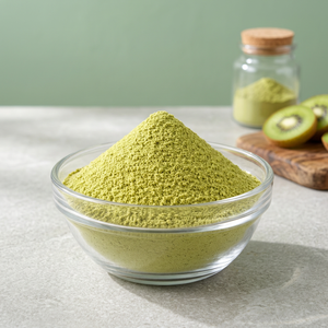 Poudre de kiwi sucré lyophilisée de qualité alimentaire supérieure, en vrac, 100 % poudre de fruit de kiwi pour collations prêtes à consommer, boissons et pâtisseries - Product Image 4