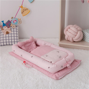 Gasa <span class=keywords><strong>doble</strong></span> portátil transpirable niños recién nacido bebé cunas - Product Image 6