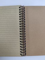 Cuaderno de Diseño Simple, Cuaderno Kraft A5, Venta Especial, Logotipo Personalizado, Promocional