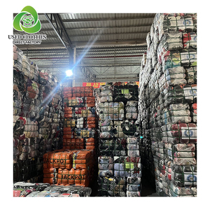 เสื้อผ้ามือสองสไตล์นักออกแบบแฟชั่นเสื้อคลุมคาร์โก้ Bale friperie doccasion fardos de Roupa usadas เสื้อผ้าวินเทจจำนวนมาก - Product Image 6