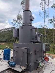Incinerador de Residuos Médicos de Hospital Usado, Incinerador de Mascotas, Máquina para Eliminación de Residuos Sólidos para Plantas de Manufactura, Motor Principal - Product Image 4