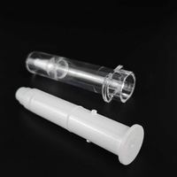 Tube Lip Plumper Gloss PS Custom 5ml 10ml 20ml, Pompa Airless, Segel, Cetak Sablon Emas, Label Pribadi, Tube Plastik