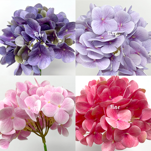 Chất Lượng Cao Lụa Tú Cầu Nhân Tạo Lỏng Hoa Bán Buôn Nguồn Cung Cấp Cho Giáng Sinh Phục Sinh Wedding Party Trang Trí Nội Thất - Product Image 3