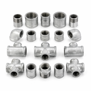 Conectores de Tubería Roscados de Acero Galvanizado Duradero de 150 lb, Estándar JIS para Suministro Industrial de Vapor y Agua - Product Image 2