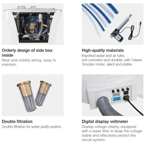 독일 급료 현대 디자인 형식 치과 의자 판매를 위한 호화스러운 연약한 Microfiber 가죽 방석 치과 단위 - Product Image 5