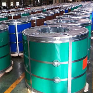 Bobina de hoja de techo de zinc de aluminio recubierto de color Precio Bobinas de acero <span class=keywords><strong>Ppgi</strong></span> de 0,4mm para materiales de construcción Bobina <span class=keywords><strong>Ppgi</strong></span> galvanizada - Product Image 3