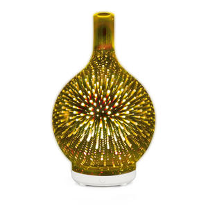 Diffuseur d'arômes Bowling, humidificateur à lumière LED USB 5V, veilleuse ultrasonique en verre pour la maison et le bureau - Product Image 3