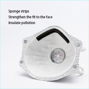 Sanqi <span class=keywords><strong>Niosh</strong></span> Được Phê Duyệt Hoạt Động Lọc Carbon An Toàn Bảo Hộ Lao Động Hóa Chất Bảo Vệ Mặt Nạ Bán Buôn N95 Mặt Nạ Với Van - Product Image 4