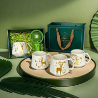 Coffret Cadeau en Céramique pour Employés d'Entreprise : Événement de Remise des Diplômes et d'Admission Universitaire, Célébration d'un Mois, Fête des Cent Premiers Jours, Tasse Souvenir