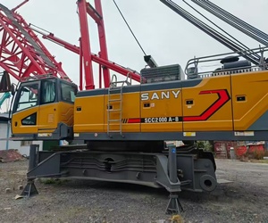 Grue sur chenilles SANY Scc2000A-8 200t d'occasion, modèle 2024, Scc850A Scc550e Scc550a Scc750a, fabriquée en Chine - Product Image 2