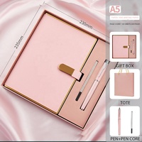 Nouveau carnet de style chinois A5, bloc-notes professionnel à feuilles mobiles avec bouton en U, pour procès-verbaux de réunion, bloc-notes de bureau, logo personnalisé, reliure cousue