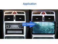 Autoradio Tactile 2 DIN 9 Pouces Android 10 Quad Core pour Peugeot 307 2007-2013