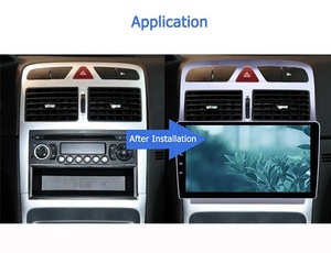 9 Inch Android 10 Quad Cord 2Din Màn Hình Cảm Ứng Đài Phát Thanh Xe Hơi Cho Peugeot 307 2007-2013 - Product Image 5