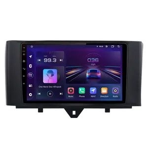 Android 11车载收音机多媒体视频播放器导航立体声GPS播放器为奔驰智能Fortwo 2 2010 - 2015