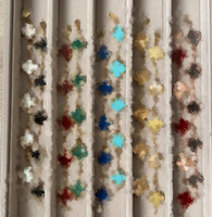 Bracelet en acier inoxydable et zircon, or rose, porte-bonheur, tendance TikTok, Fanhua Jewelry