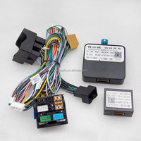 Kabel Daya Android Evoresn Car Audio 16PIN dengan Kotak Canbus untuk Audi Q3, Adaptor Kabel Harness Pemutar DVD, Hitam 21cm