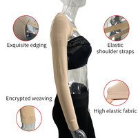 Arm Shaper pour femmes Manchons de compression Protection Conception flexible 20-30mmhg Pression Certifié CE Minceur Vêtements médicaux pour