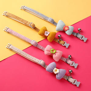 <span class=keywords><strong>Collar</strong></span> de gatito, decoración de lazo encantador, vestido diario, joyería para el cuello, accesorio para el cuello de Mascota, <span class=keywords><strong>Collar</strong></span> de gatito con campana - Product Image 5