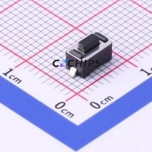 TS-1101S-B-A-B-B-A Tactile Switch SMD,6x3.5mm Switch Single Pole Single Throw Rectangle Button 1.68N Vertical Mount - Product Image 1