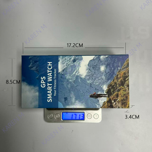 AMOLED V20 Smart Watch <strong>GPS</strong> Sports ATS3085L Chip Flashlight Health Monitoring Compass BT Calling Voice Assistant Gloryfitpro - Product Image 6