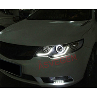Phare modifié Full LED Version Angel Eyes de vente directe d'usine pour Kia Forte 2009-2013 Nouveau design de feux arrière au xénon halogène