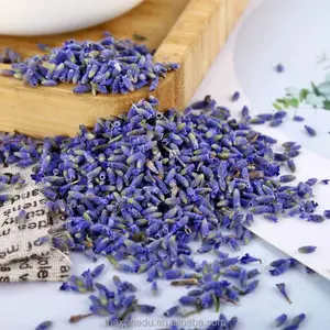 Label Pribadi Grosir Alami Aromaterapi Kering Longgar Bunga Lavender Teh Relaks Rasa Bantuan Tidur Tisane