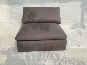 Màu vàng cắt <span class=keywords><strong>sofa</strong></span> thiết lập cho phòng khách mini & dài phong cách vải bọc ghế nhiều tùy chọn - Product Image 3