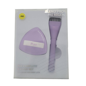 ชุดแปรงรองพื้นแบบพัฟผสมแป้งเบลนด์โปรรูปทรงสามเหลี่ยมแบบพกพาใช้ได้ทั้งแบบแห้งและเปียกเครื่องมือแต่งหน้าแบบฟองน้ำ - Product Image 5